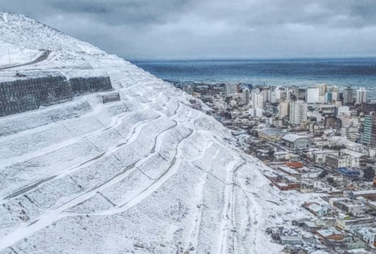 Alerta amarilla por frío extremo en toda la provincia del Chubut